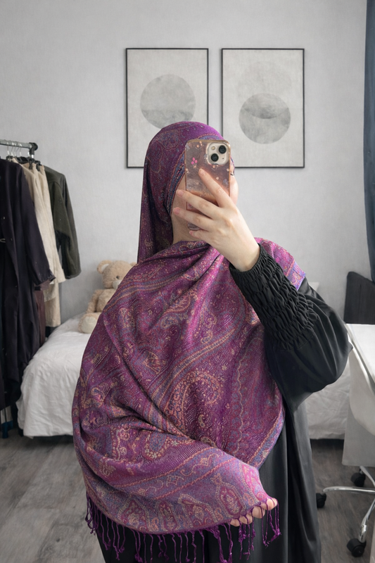 Pashmina Violet Claire