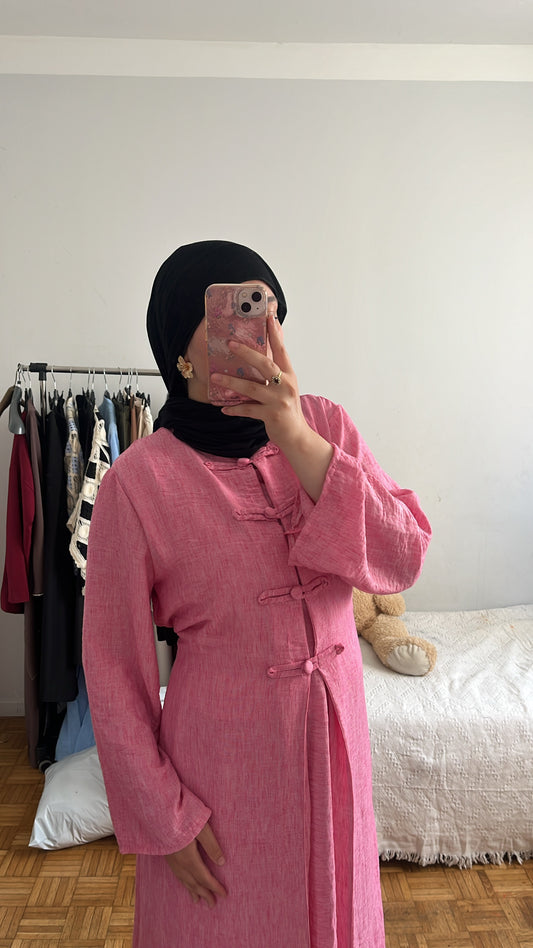 robe Tokyo rose foncée