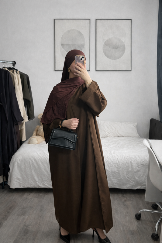 Ensemble Kimono marron