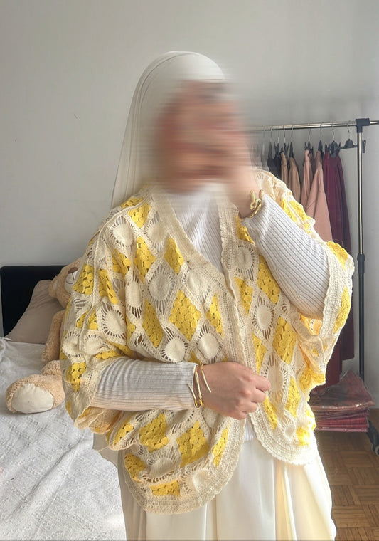 Gilet façon crochet Solaria