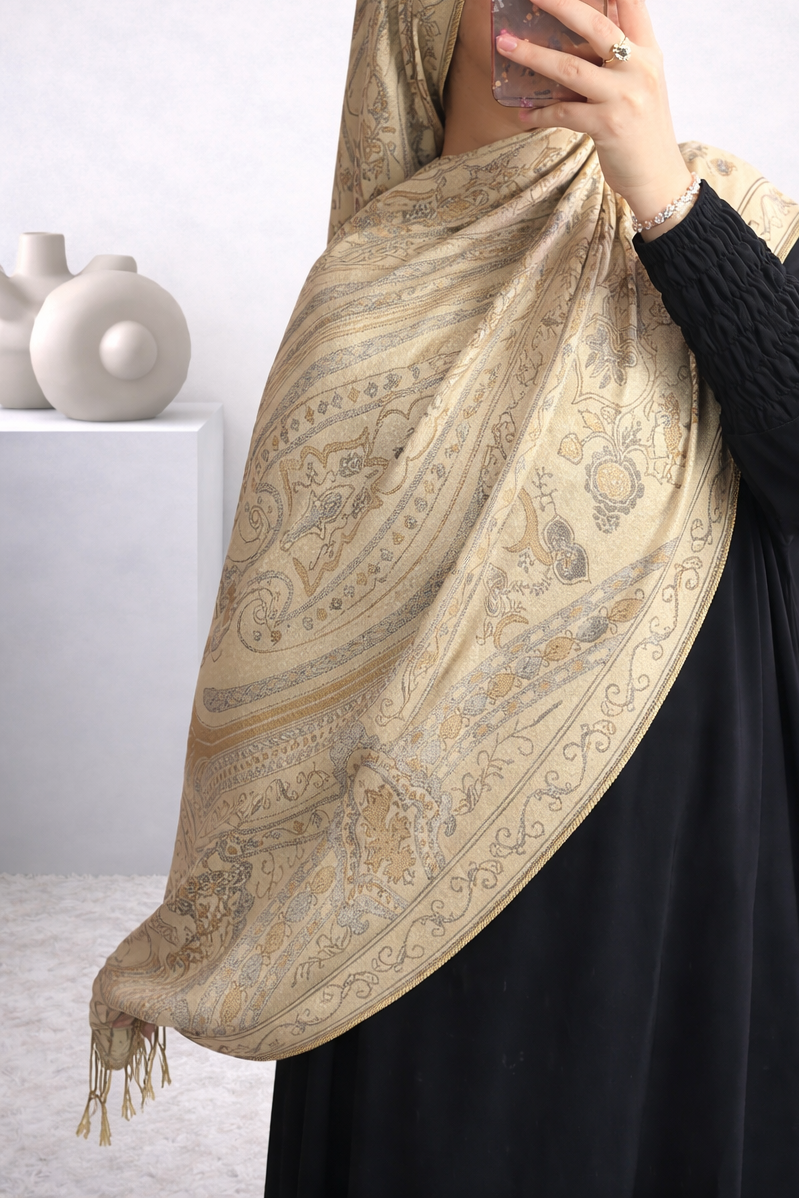 Pashmina taupe