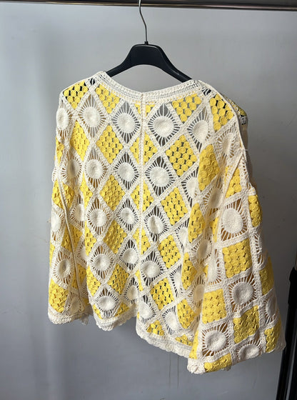 Gilet façon crochet  Solaria