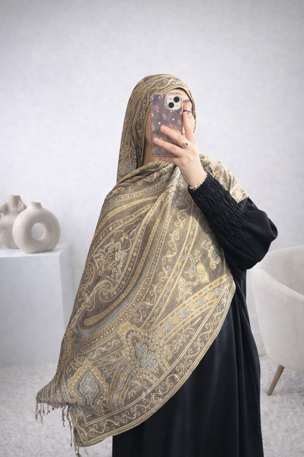 Pashmina taupe