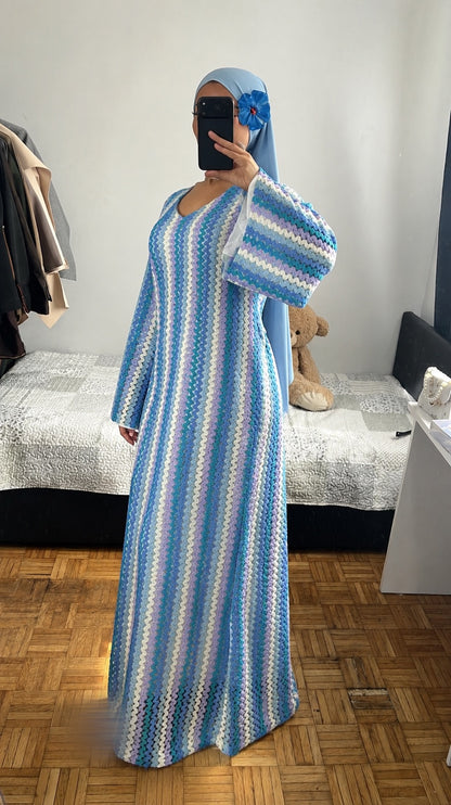 Robe Aloha bleu