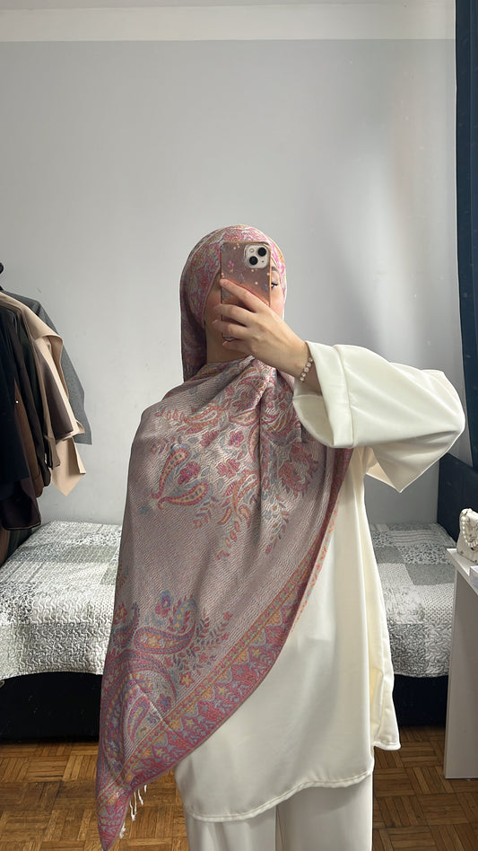 Pashmina Rose claire