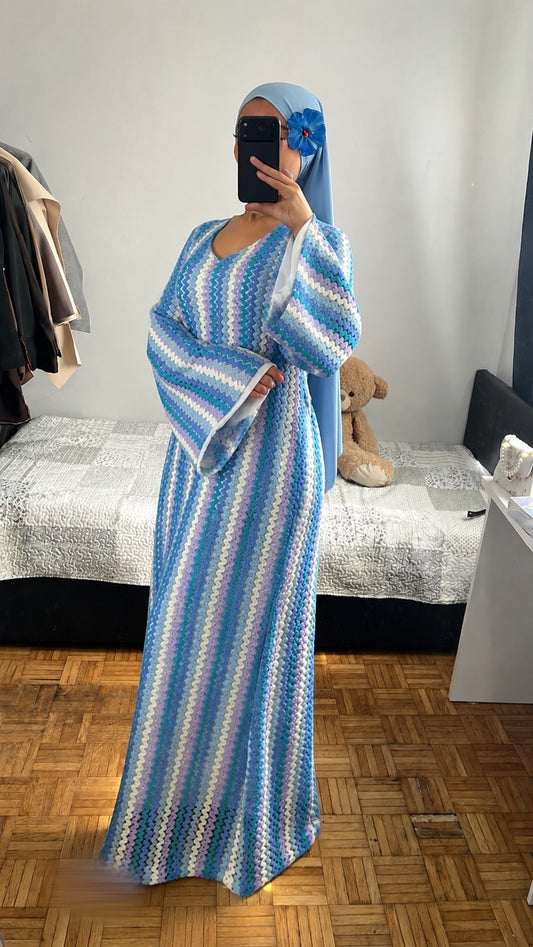 Robe Aloha bleu