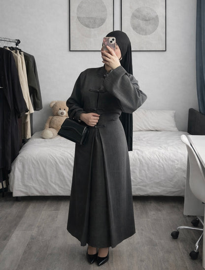 Robe Tokyo grise foncée