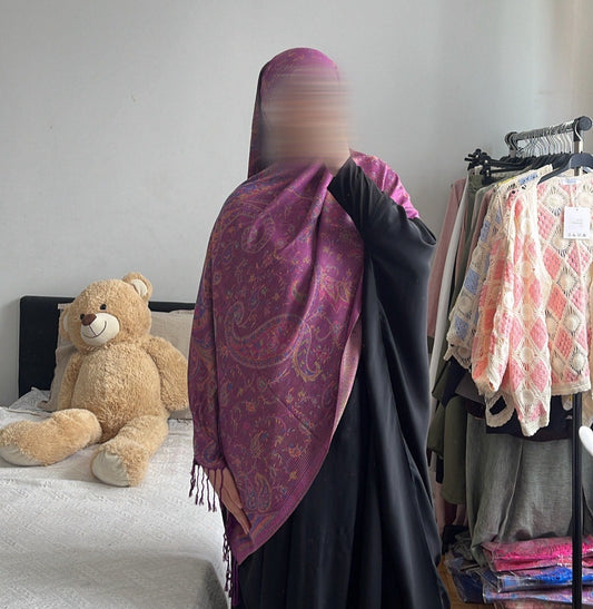 Pashmina Prune Royale