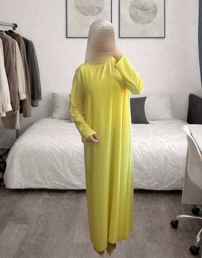 Ensemble Abaya & Kimono Dentelle - Noor