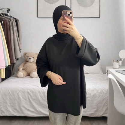 T-shirt manche longue noire